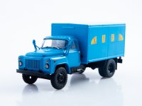 Масштабная модель 1:43 Фургон для перевозки хлеба ГЗСА-3704 (52) на шасси Горький-52, Автоистория (АИСТ)